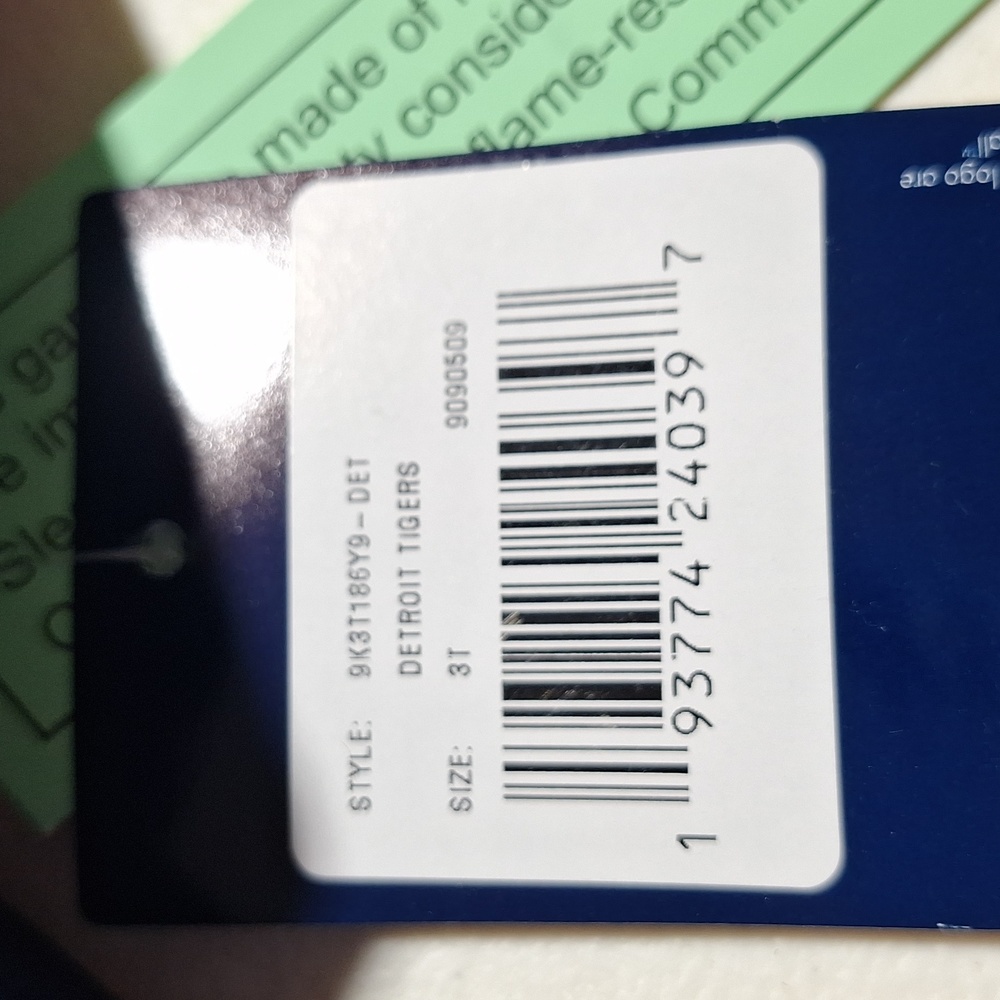 Genuine Merchandise Detroit Tigers Sleepwear/Romper 3T - Picture 11 of 15